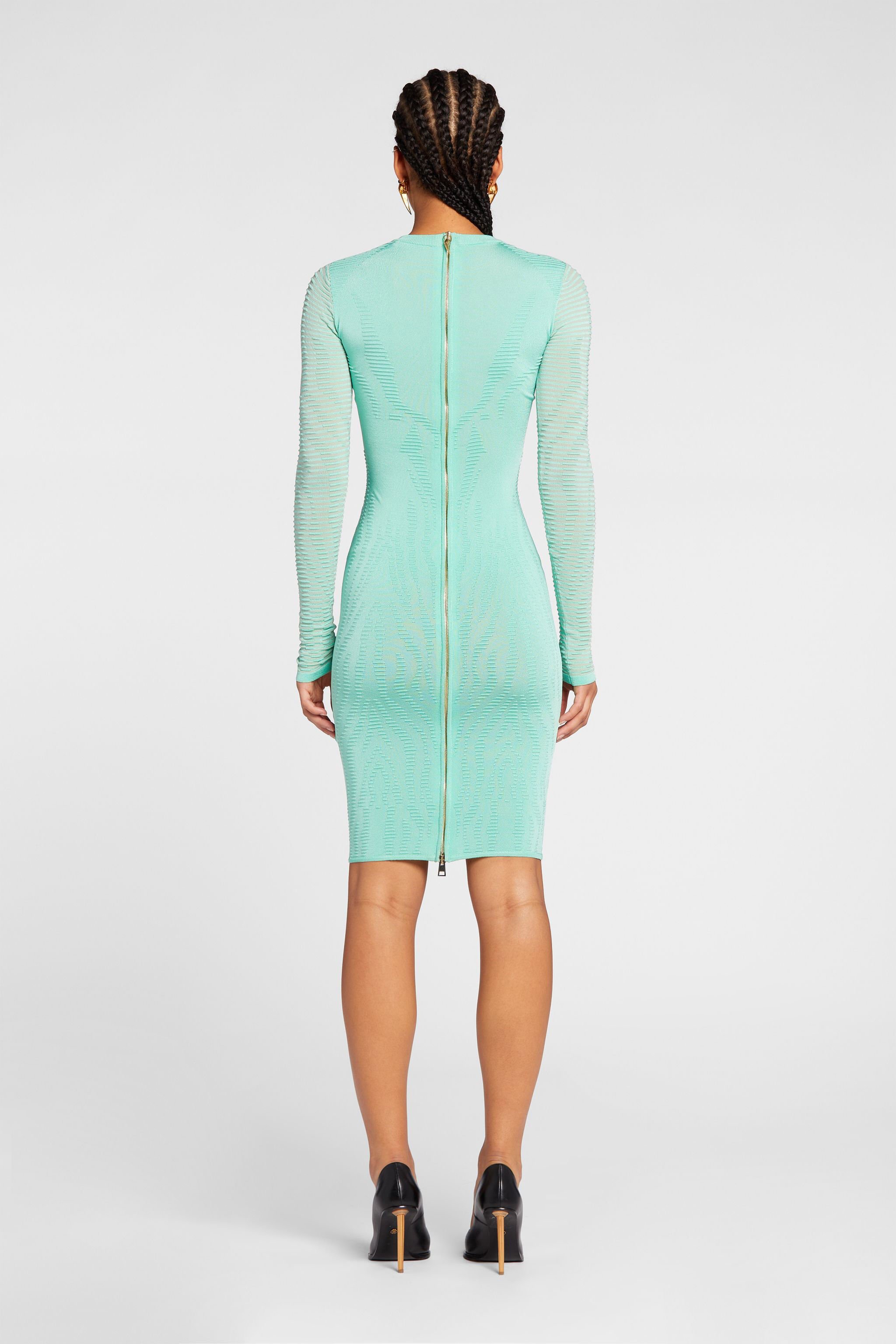 RC Besticktes Kleid Hellblau OKM107-MI001
