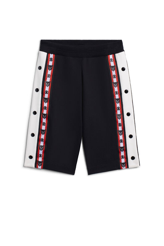 JU Black striped Bermuda shorts BLACK IJT263-CF042