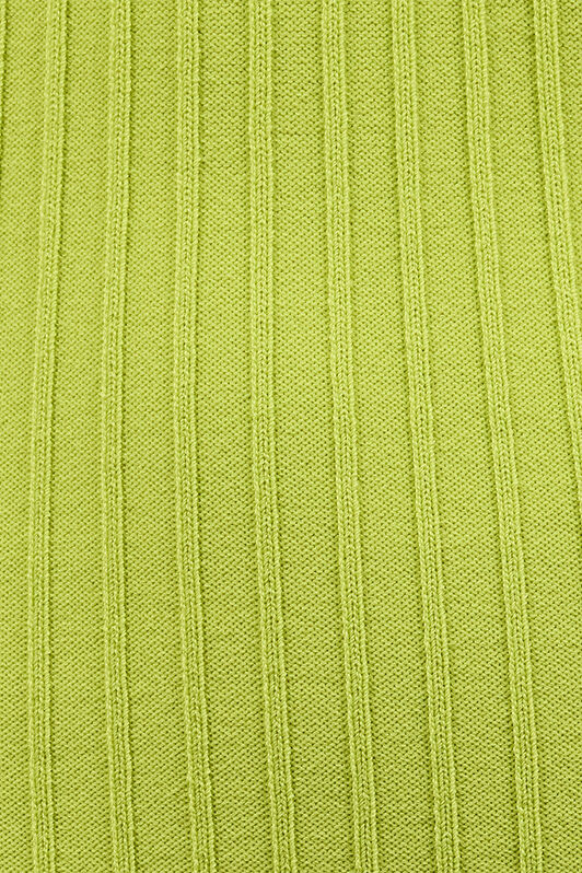 JC Robe Midi Côtelée Vert clair UFT165-UF231