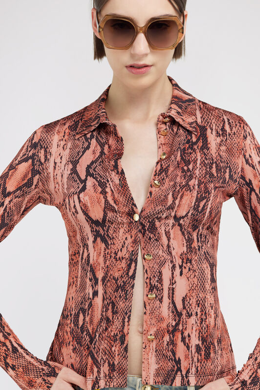 JC Camicia Just Cavalli Fucsia SFT099-SF944