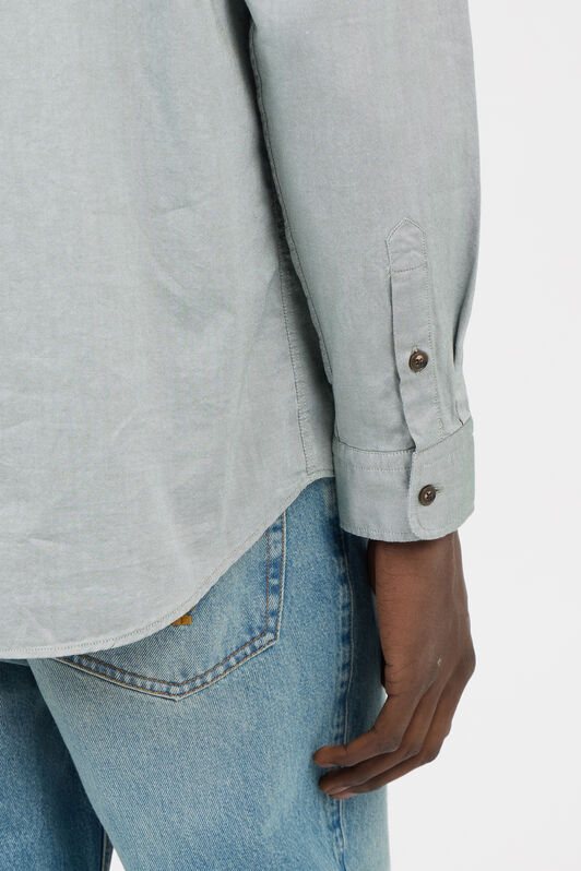 RC Chemise Gris Clair avec Broderie Monogram RC BROWN SOT70P-FN006