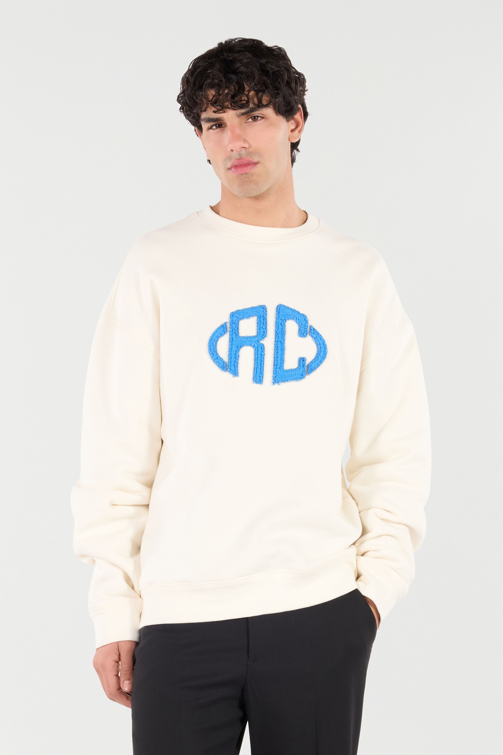 RC Sweatshirt with Monogram NATURAL VRT68A-CF050