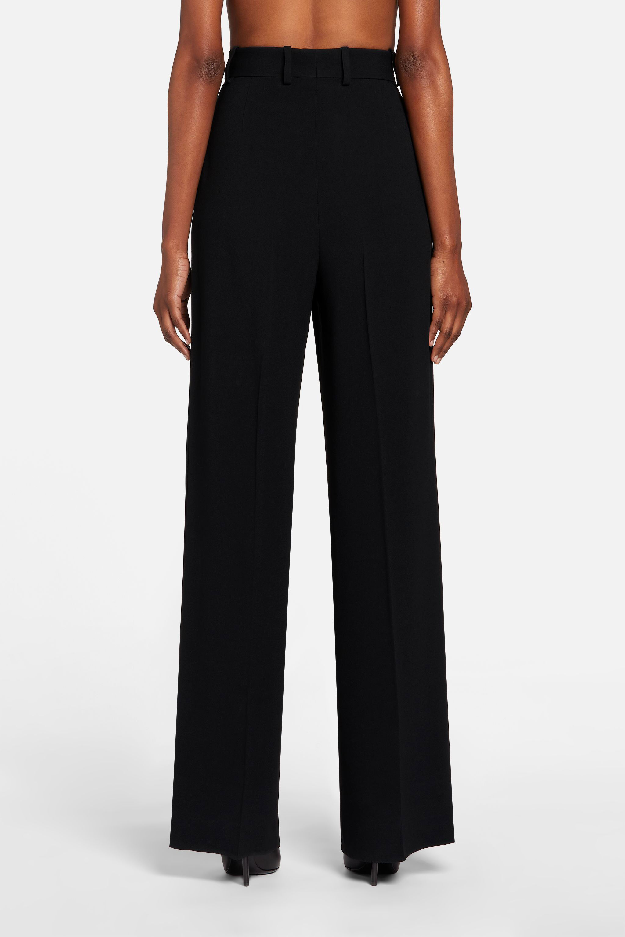 RC Straight-leg tailored trousers Black NQT200-HR005