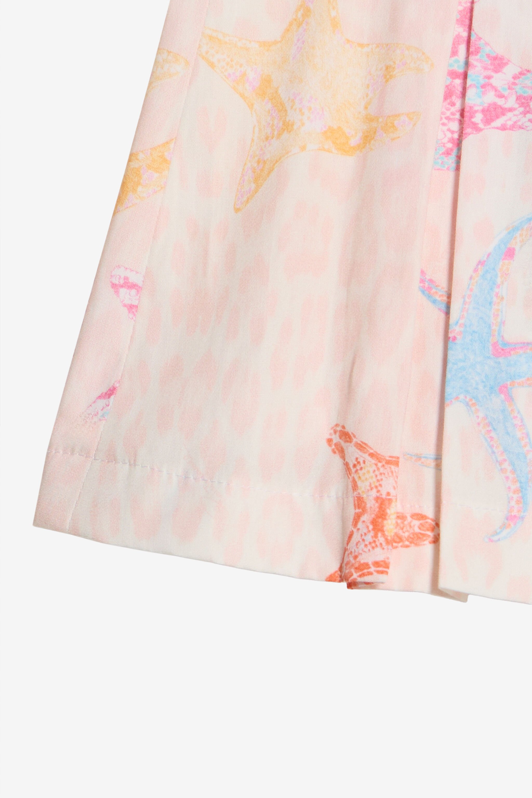 JU Starfish Print Shorts JU Starfish Print Shorts LIGHT PINK WJT252-7MR17