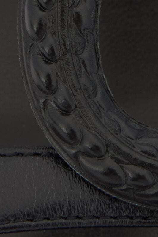 RC Escarpins En Cuir Noir RC Escarpins En Cuir Noir BLACK WKS005-PZ319