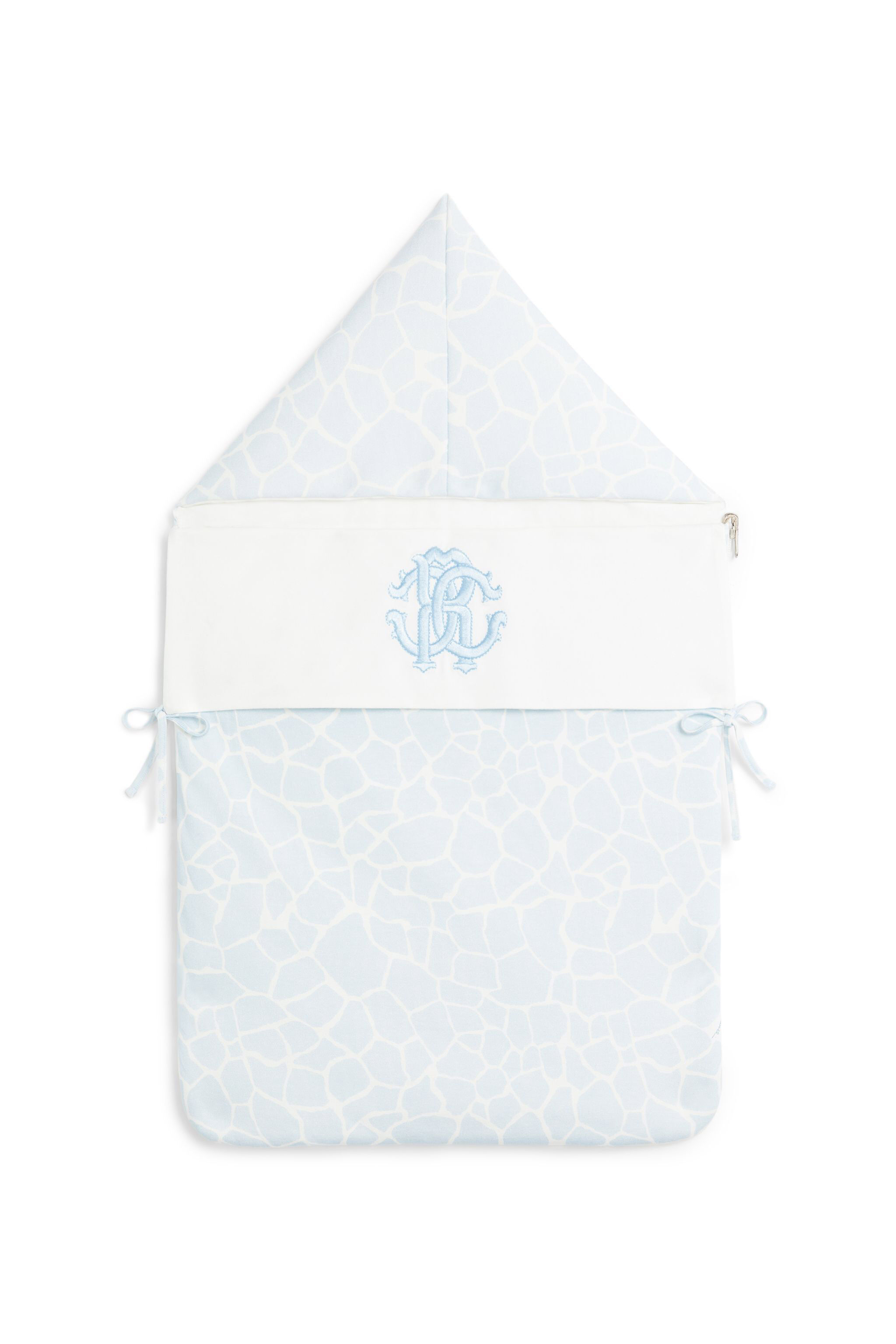 JU Blanket BABYBLUE/MILKY WHITE LJT875-JMZ21