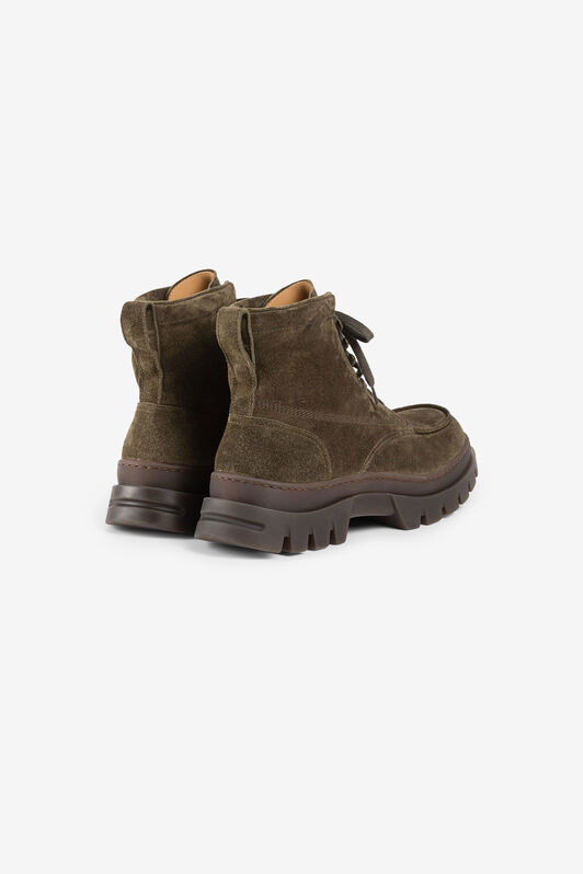RC Stiefel aus Wildleder mit Tigerzahn ANETO PRS003-PZA95