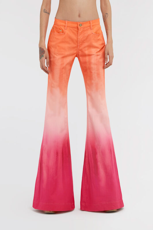 RC Flared denim Fuchsia SWJ205-DAM12