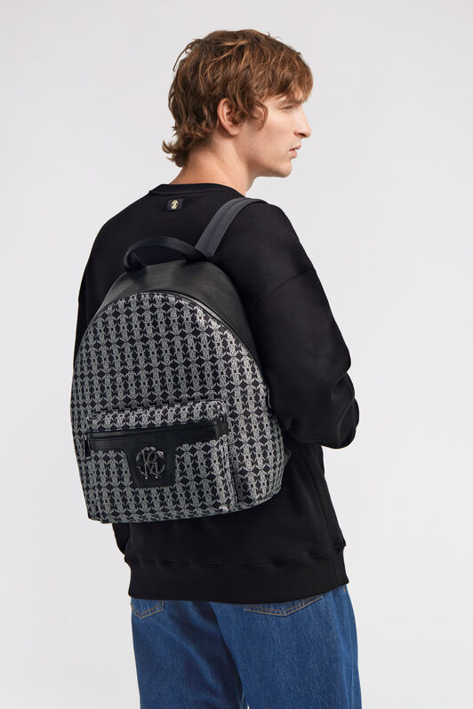 RC Backpack with Monogram Mirror Snake Schwarz/Grau SRB001-FT169