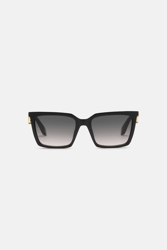 RC Sunglasses with acetate front combined with metal temples SHINY BLACK VALD12-ID250