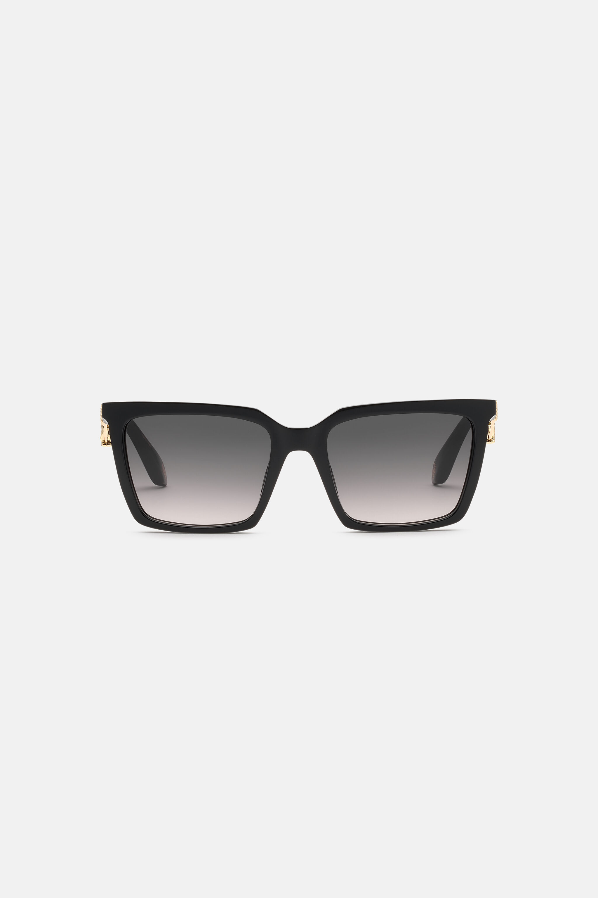 RC Sunglasses with acetate front combined with metal temples SHINY BLACK VALD12-ID250