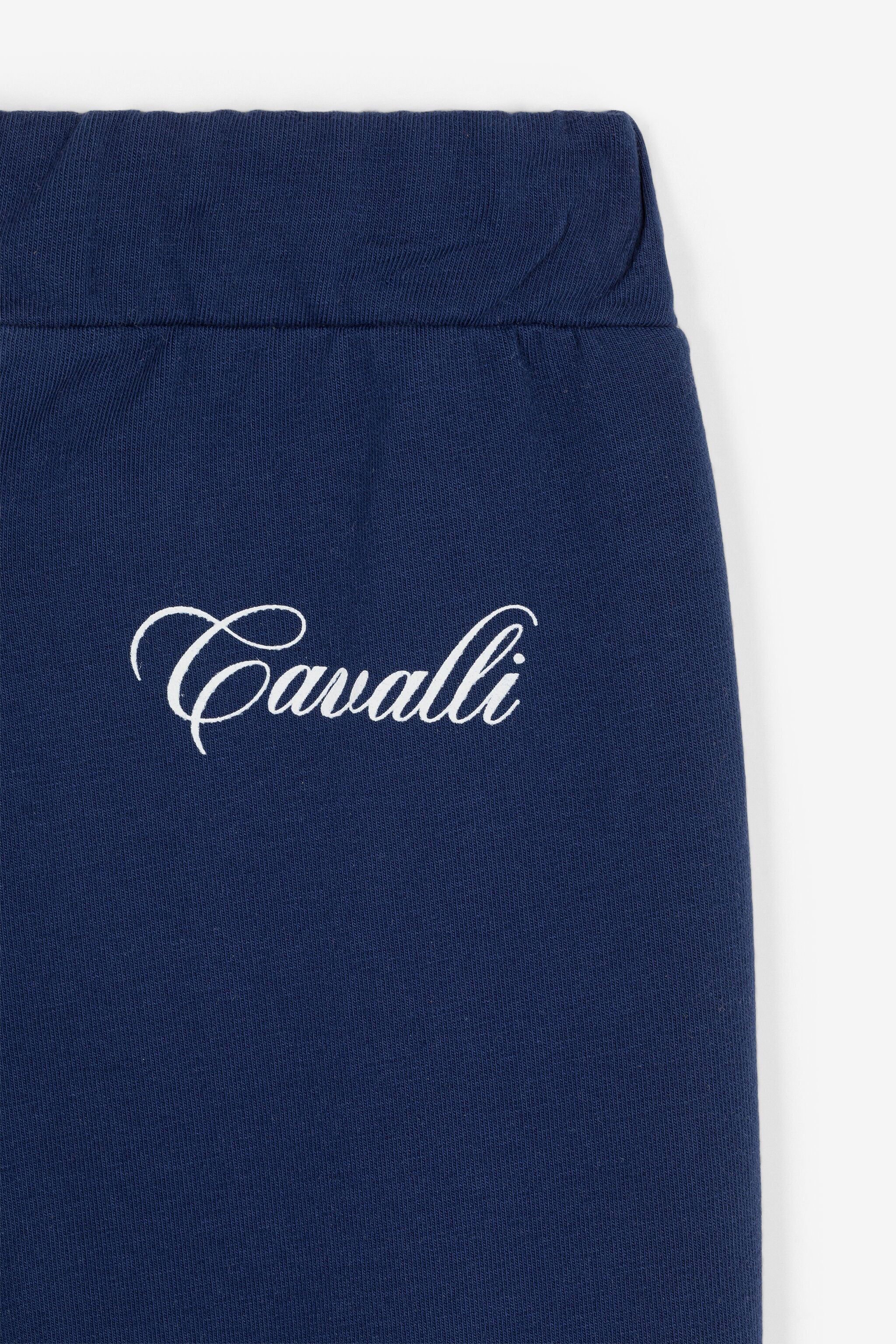 JU Logo-Print Sweatpants Dark blue PJT210-CF050
