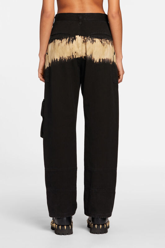 RC Trousers BLACK/PEANUT BUTTER NNJ233-KS003