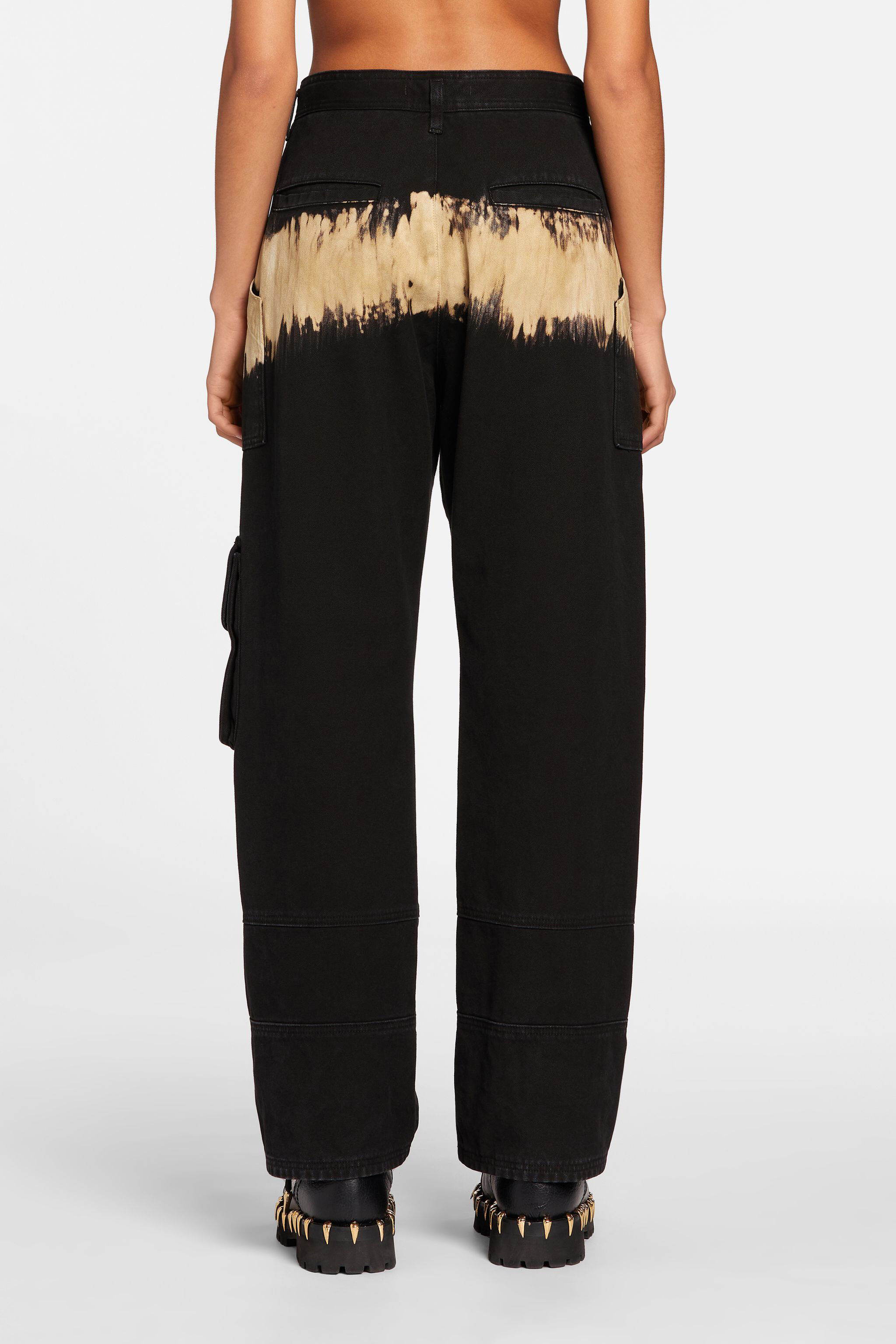 RC Trousers BLACK/PEANUT BUTTER NNJ233-KS003