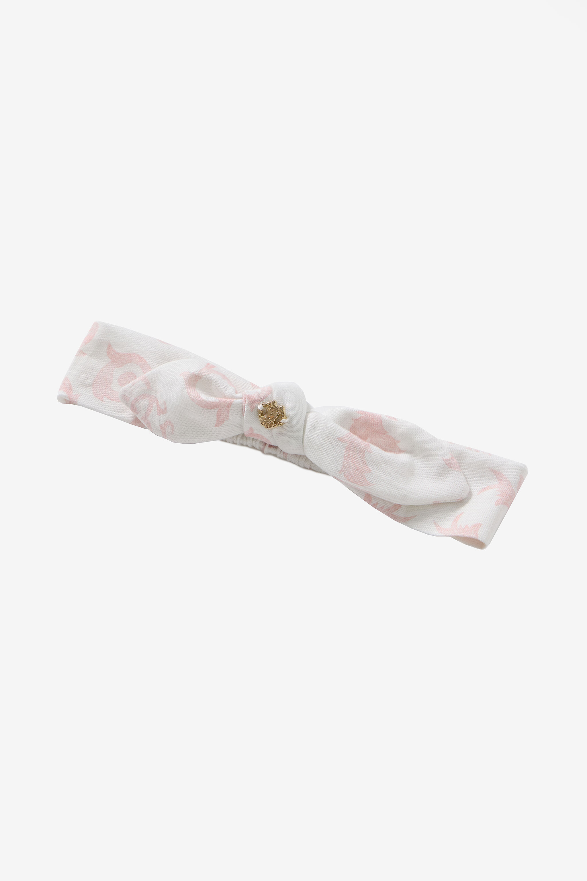 JU Ensemble Body Et Bandeau Imprimés Rose UJT813-JFO36
