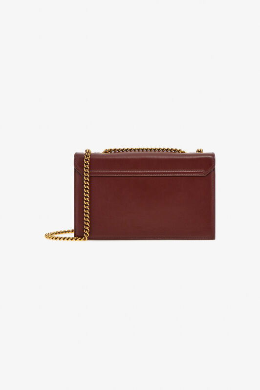 RC Shoulder bag with Monogram Mirror Snake Brown SKB120-PZ172