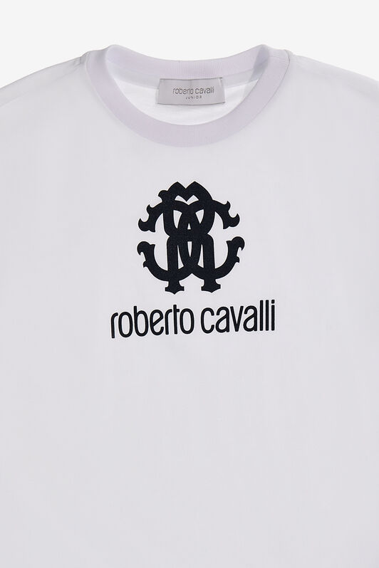 JU T-shirt with Monogram RC JU T-shirt with Monogram RC White SJT640-JD001