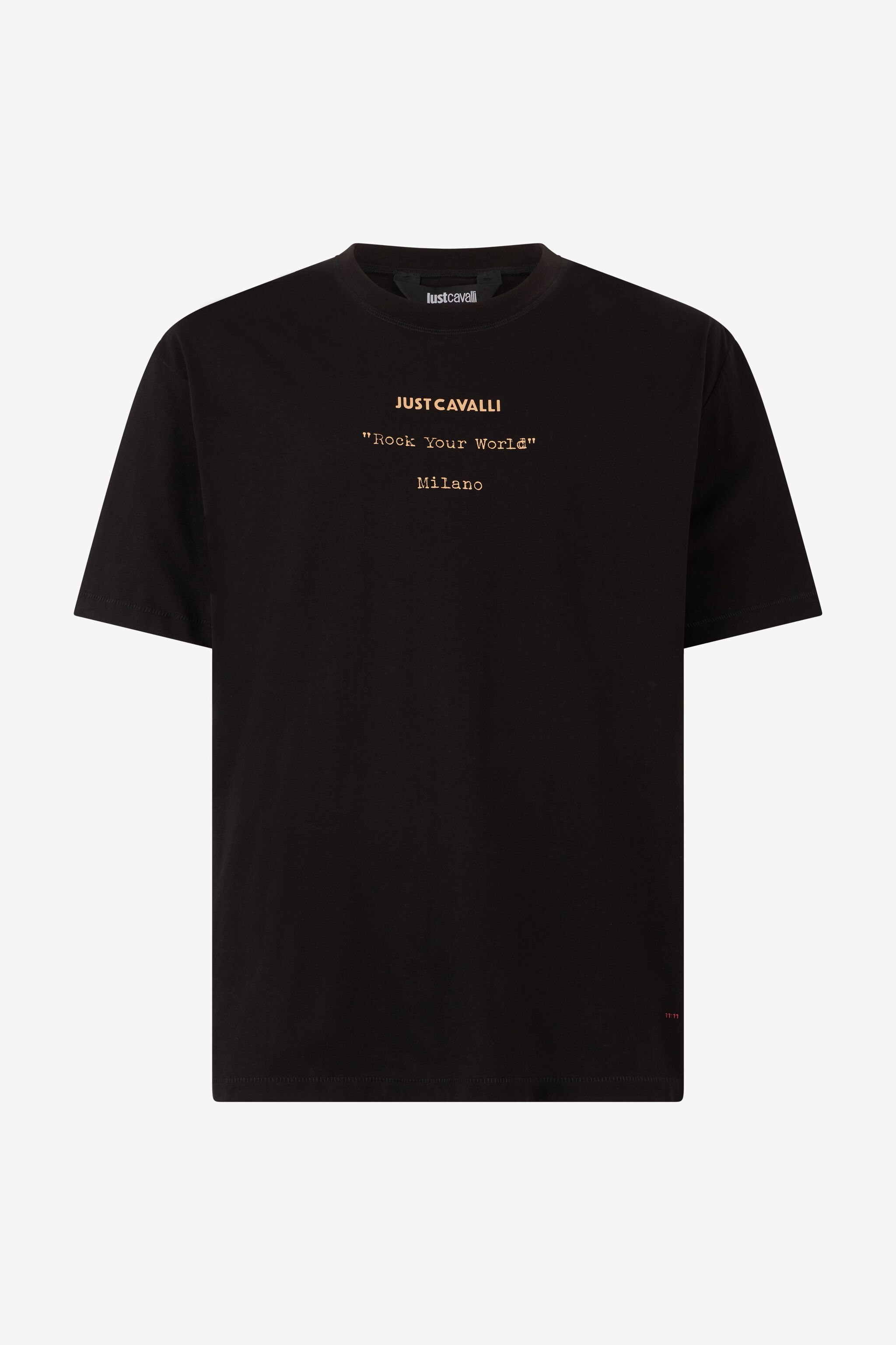 JC T-Shirt Mit Personalisiertem Print Schwarz UFT036-UF056