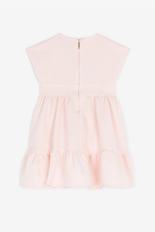 JU Robe à broderie florale Rose RJT107-RJ005