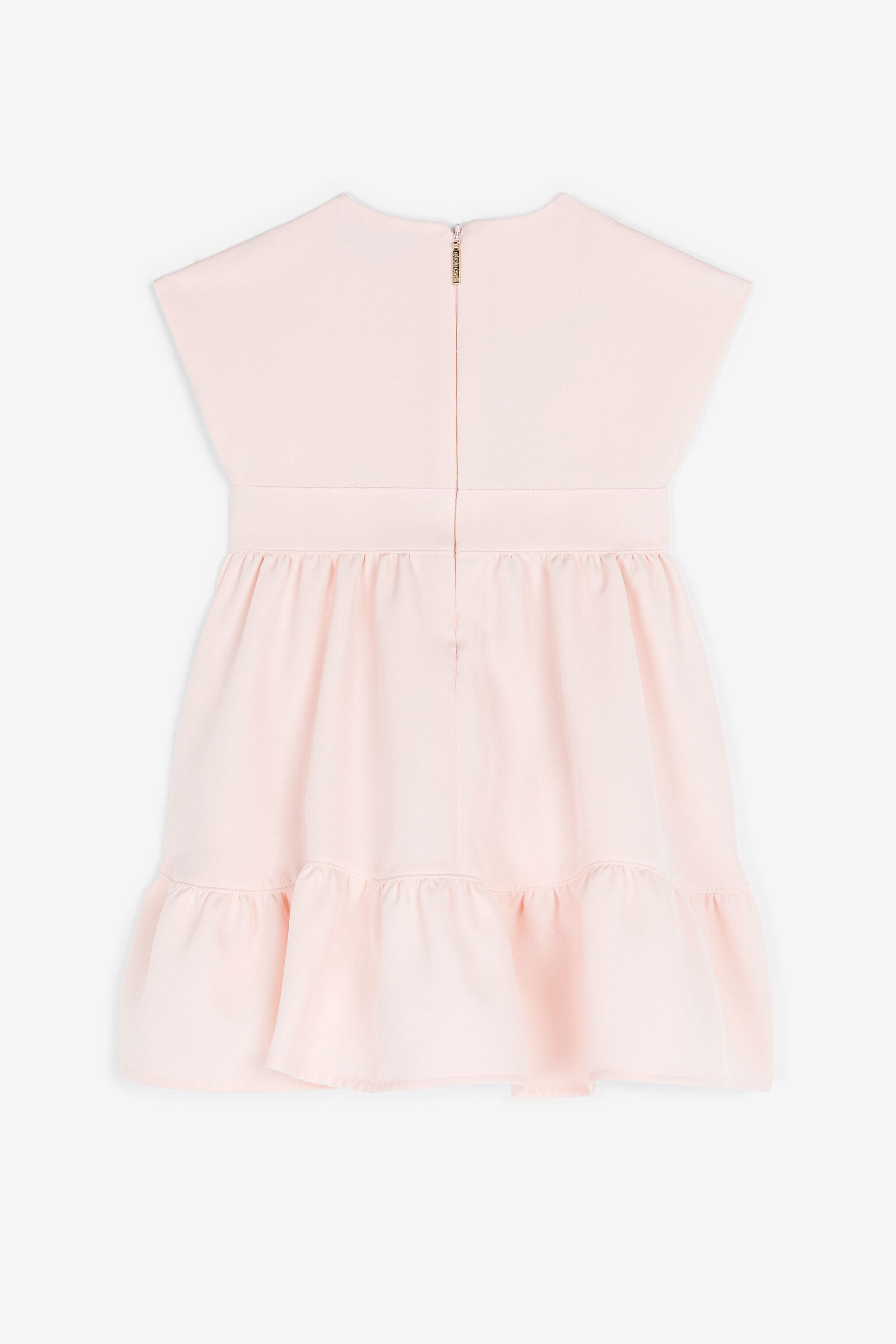 JU Robe à broderie florale Rose RJT107-RJ005
