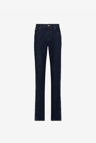 ${brand} Leopard print straight-leg jeans ${colorDescription} ${masterID}