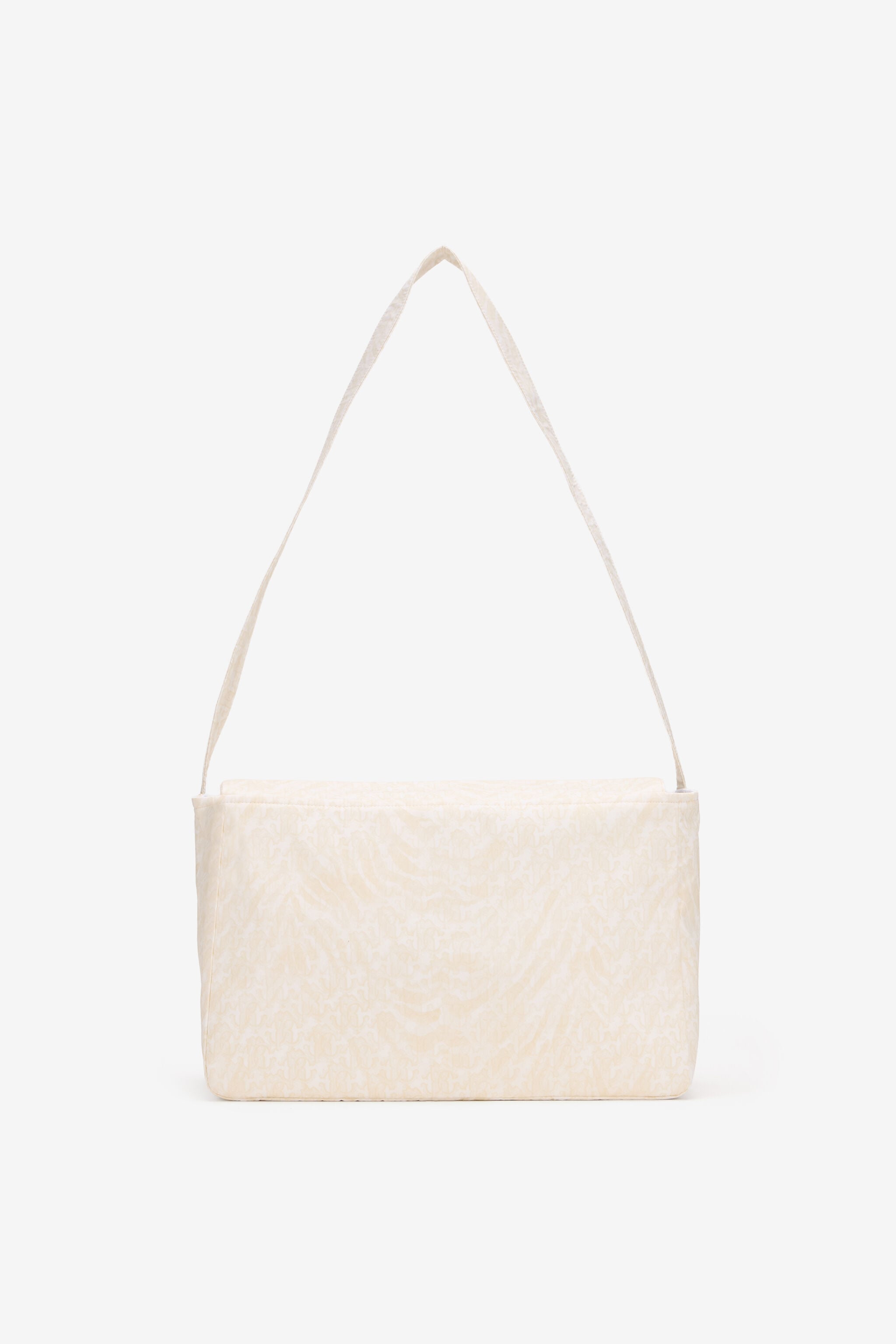JU Elfenbeinfarbene Baumwolltasche Für Babyzubehör IVORY WJB003-1ER11