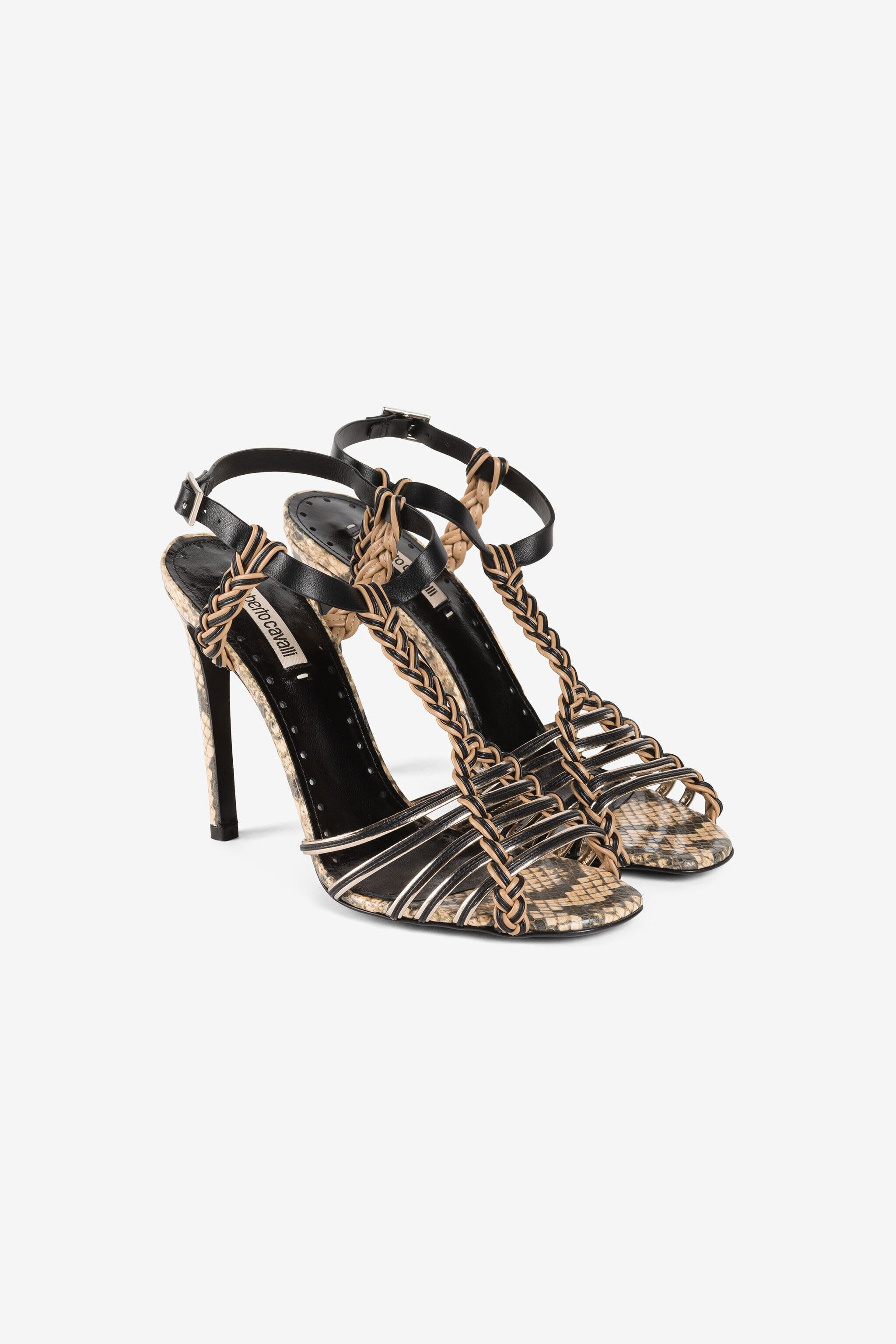 Snakeskin sandals for women online