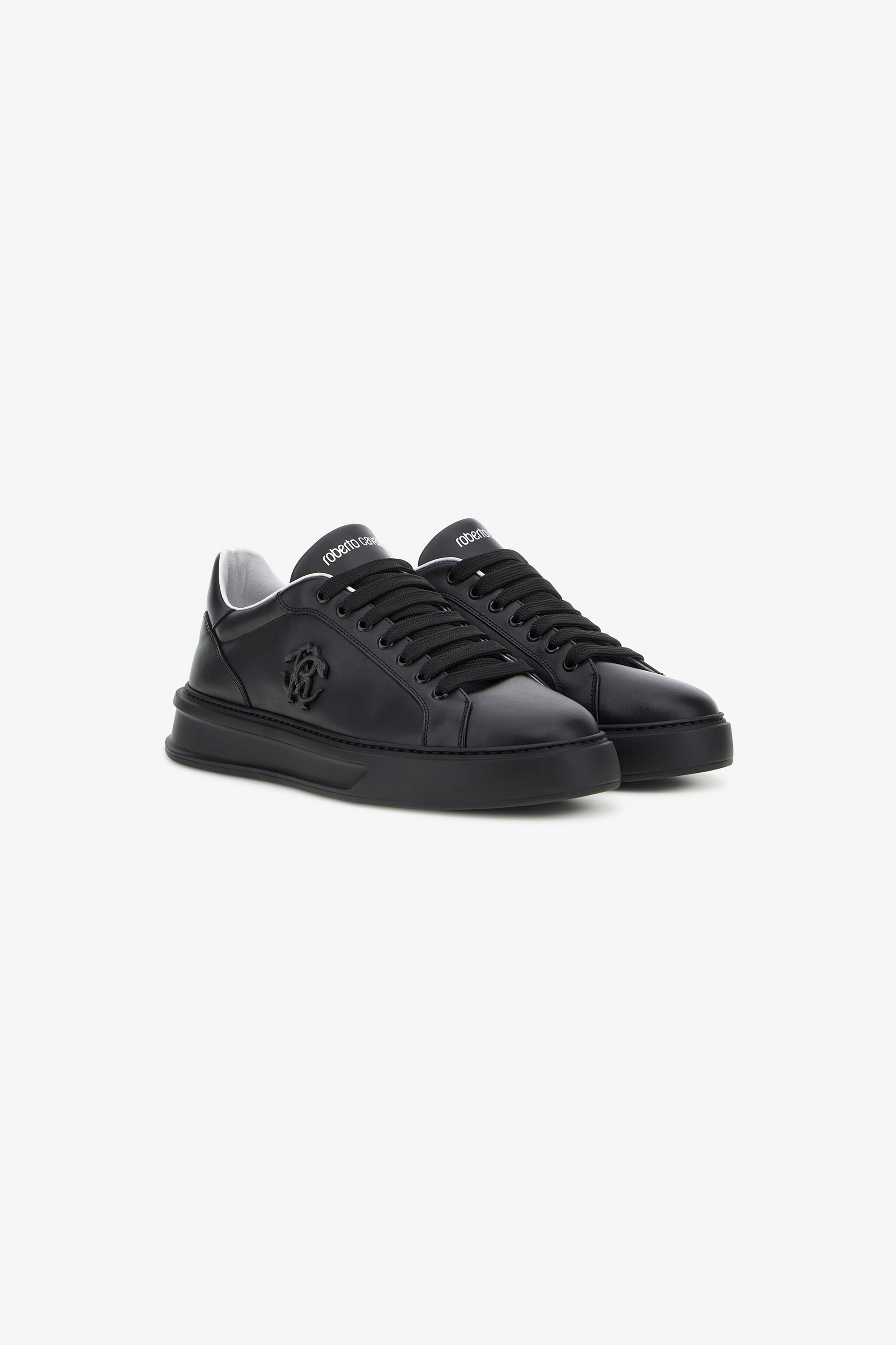 RC Sneakers with Monogram RC Negro SRS099-PZA90