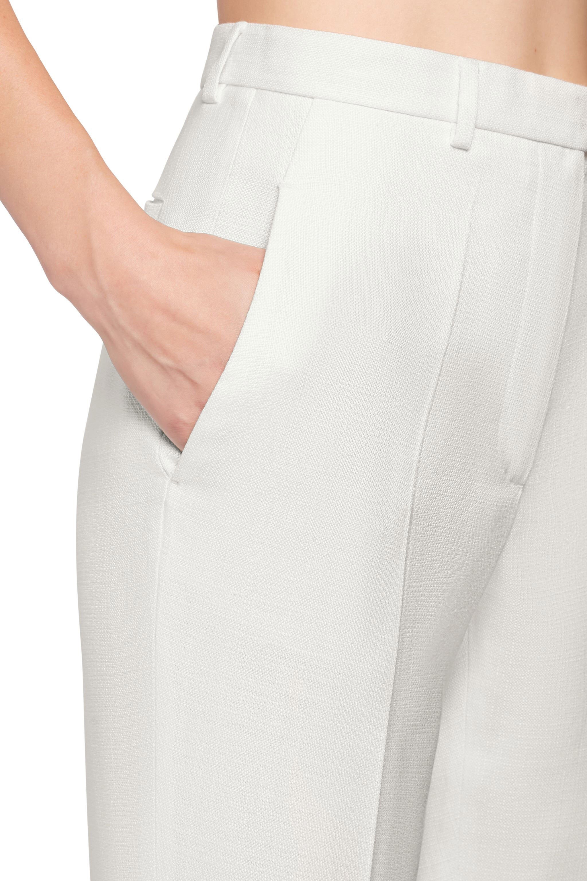 RC White high waisted trousers White HQT214-VI026