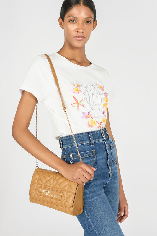 CL Tasche Mit Schulterriemen In Form Einer Kette Cavalli Class Hellbraun SXB00B-AB076