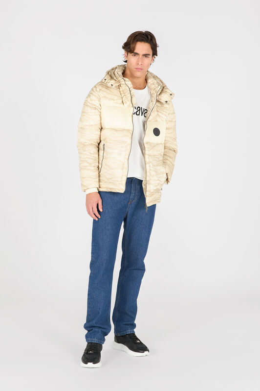 RC White Padded Jacket BEIGE OOT40I-5RO59