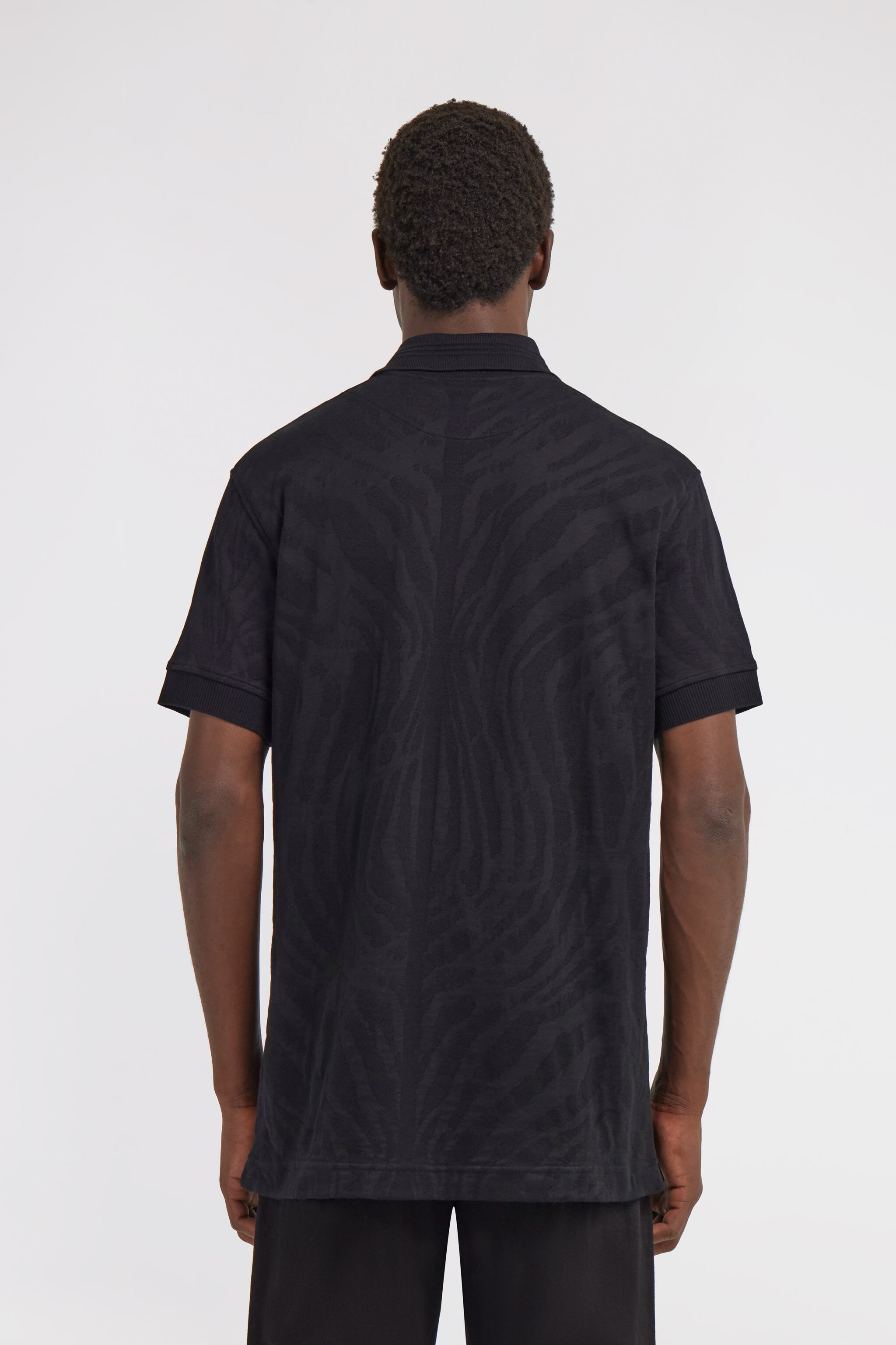 RC Freedom Print Polo Shirt Black TRT64D-KB013