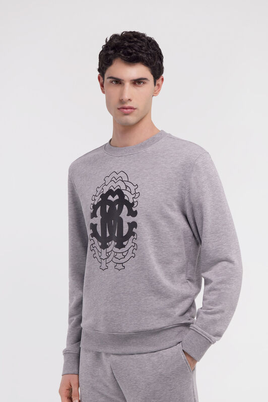 RC Felpa con stampa Grigio NOT66C-CF052