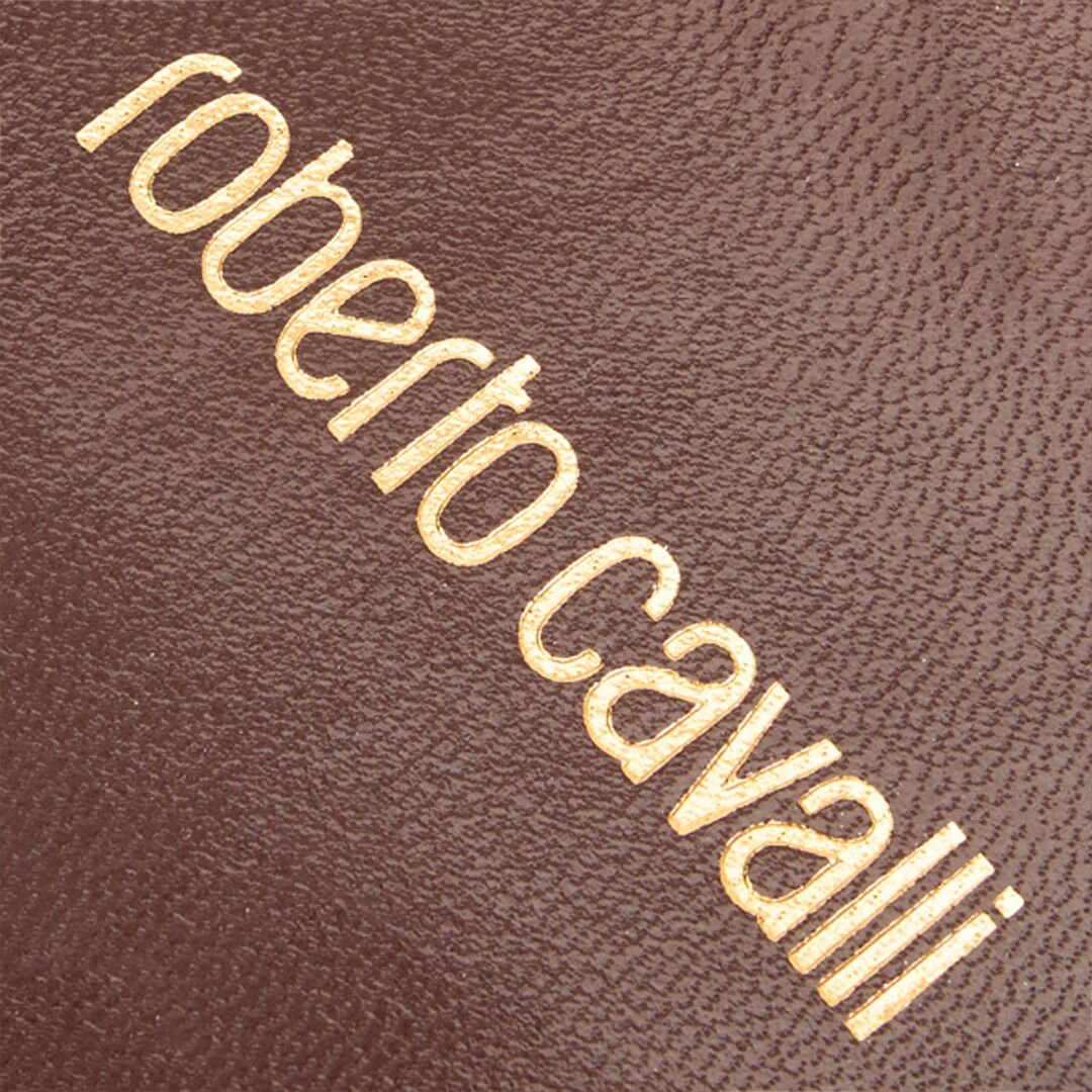 RC Sandalias planas de dedo marrones y blancas con serpientes BROWN WWS003-PAM08