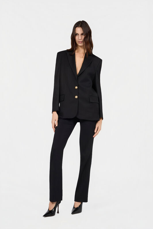 JC Schwarze Maßgeschneiderte Jacke BLACK VFT304-VF454