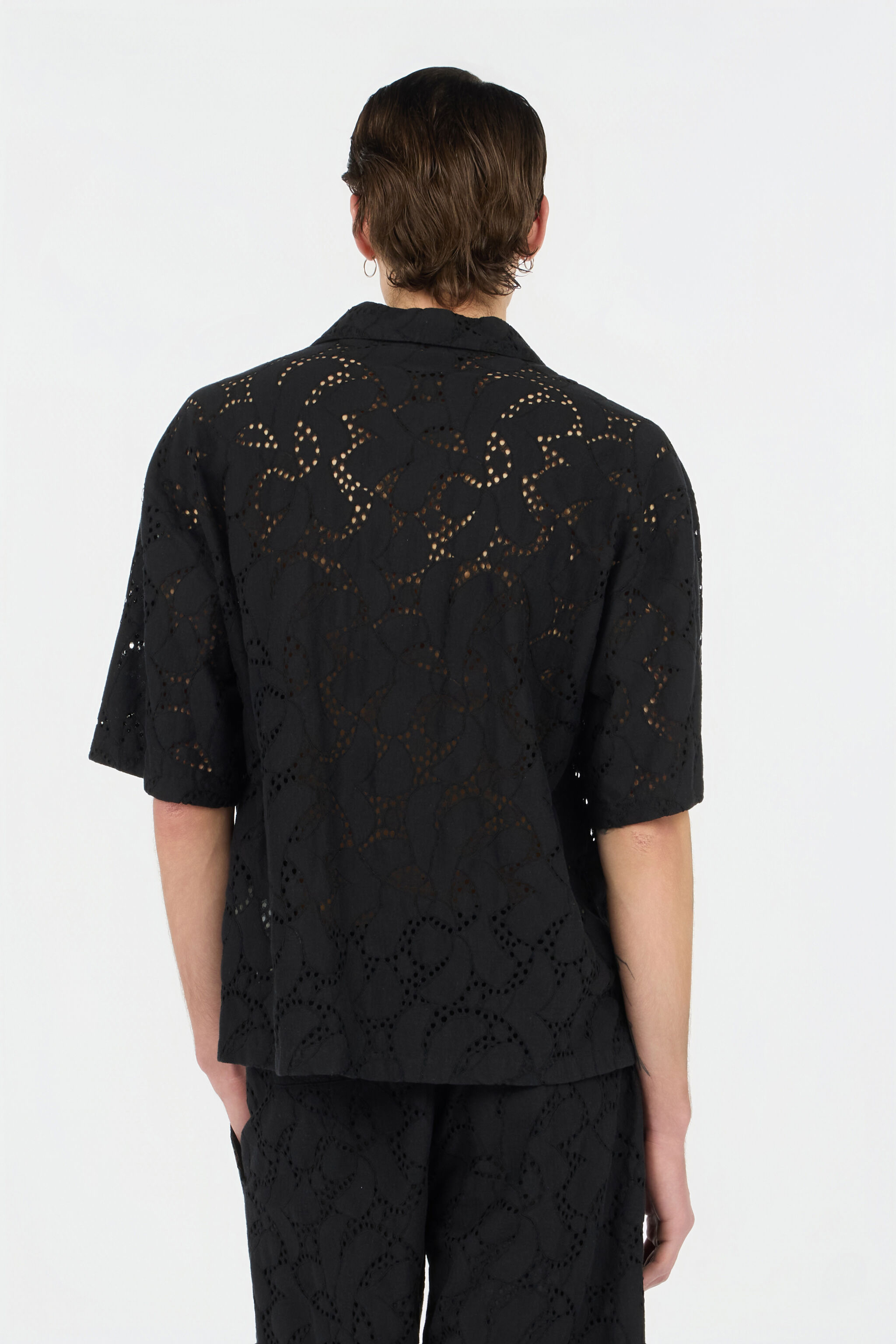 JC Schwarzes Hemd BLACK WFM022-WF170