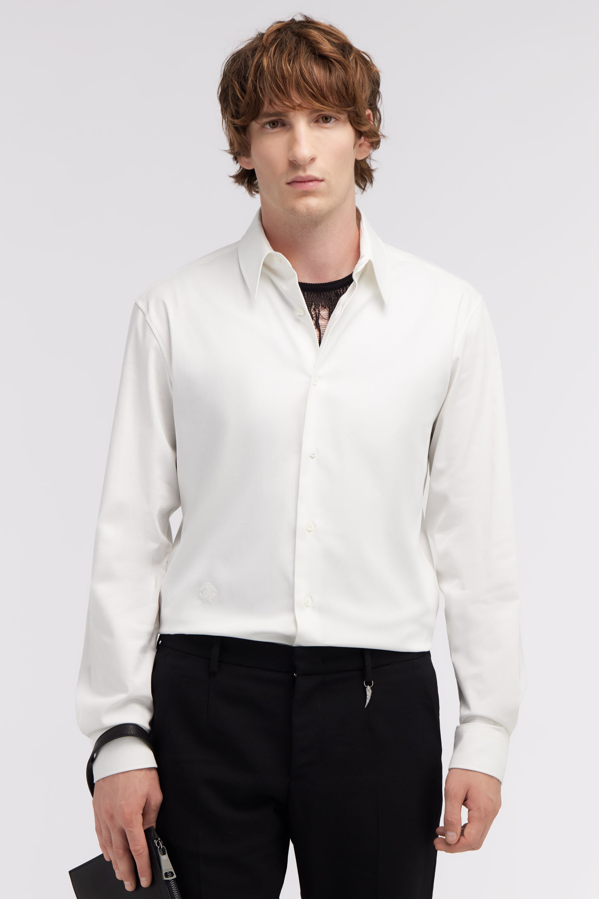 RC Camicia classica con RC Bianco SRT700-CH026