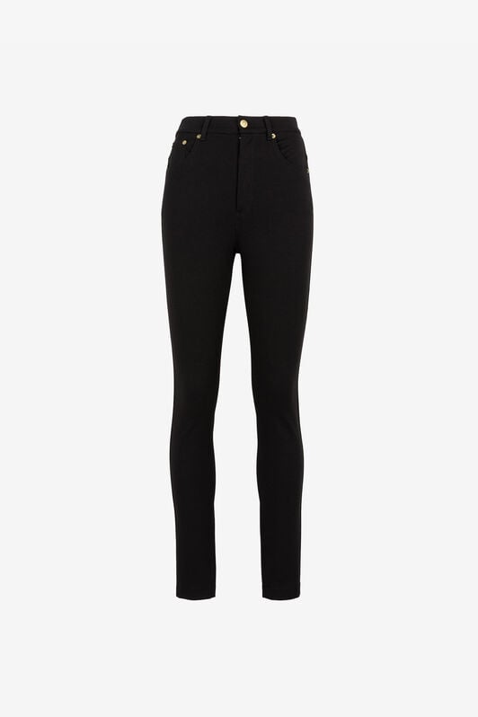RC High-rise skinny trousers RC High-rise skinny trousers Black QKT208-JH019