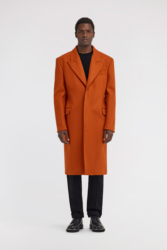 RC Cappotto con fodera Broccato Arancione TRT510-WH001