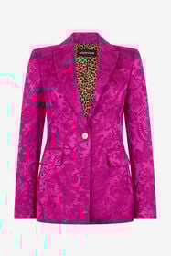${brand} Blazer with Florentine Flowers Jacquard motif ${colorDescription} ${masterID}