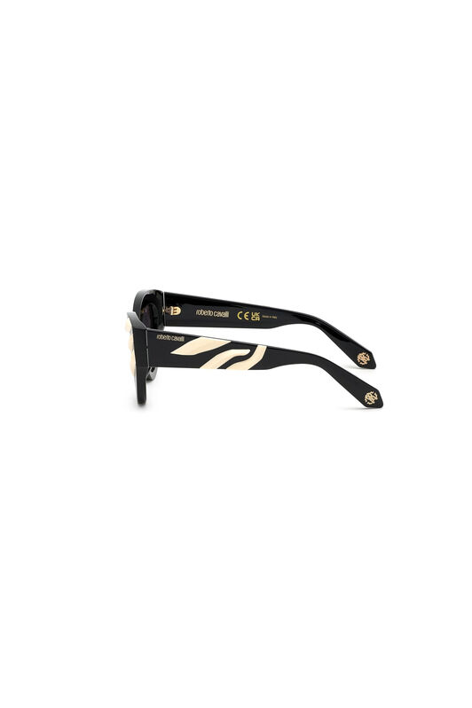RC Occhiale da sole Roberto Cavalli Freedom print Collection Nero PD1346-PD212
