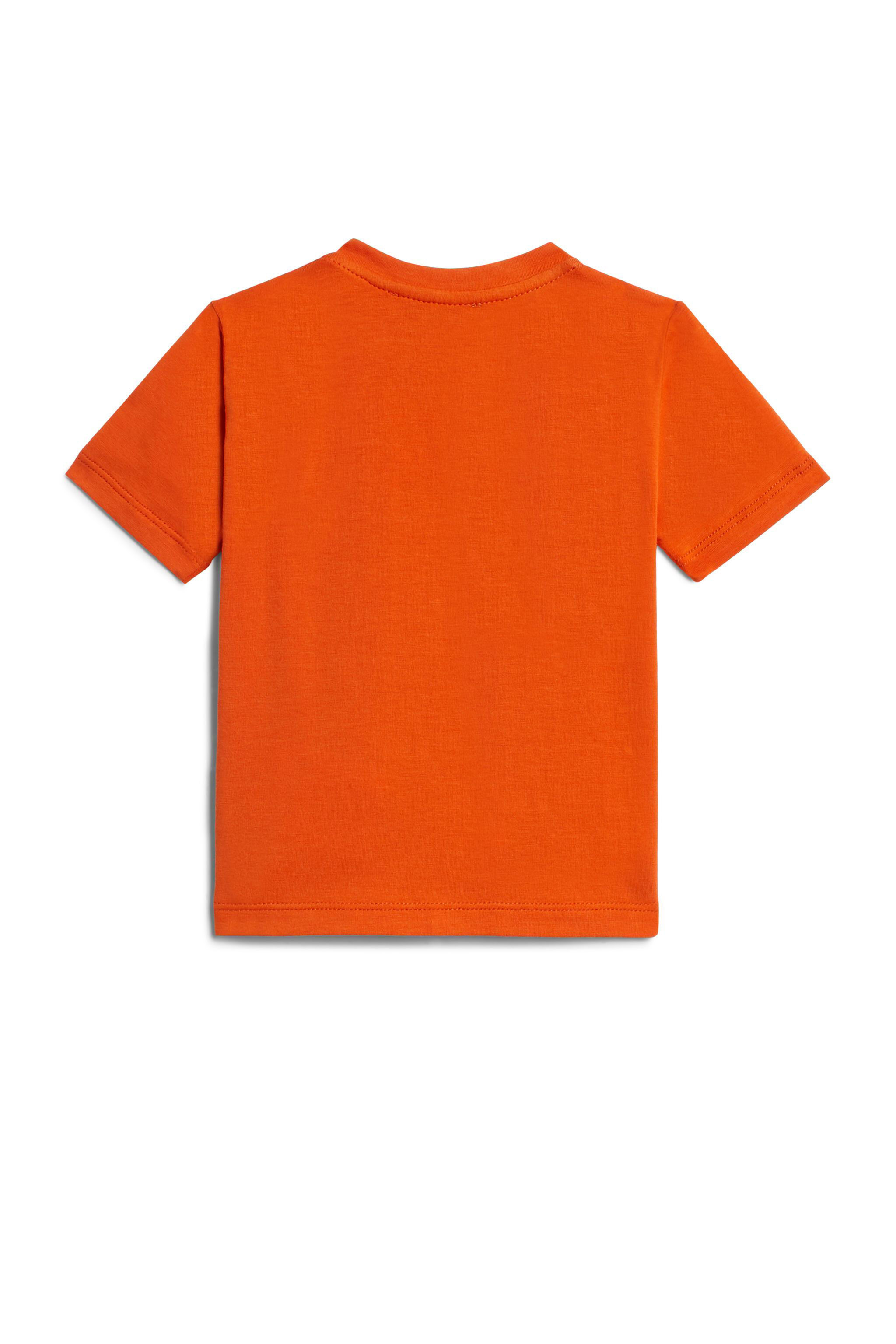 JU T-Shirt mit Odyssea Print und Logo ORANGE IJT685-JV025