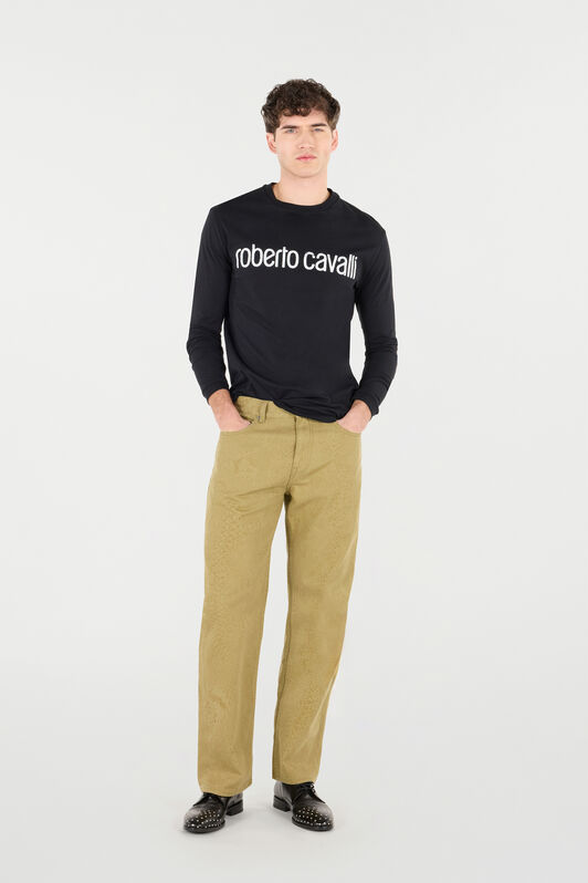 RC Long-Sleeved T-Shirt With Logo Black POT61B-JD060