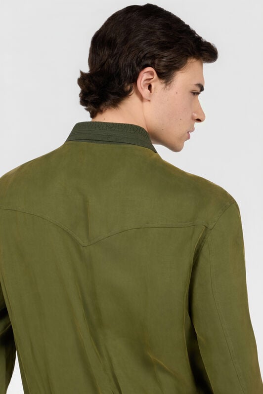 RC Zip-up bomber jacket WOOD SRT465-FLJ04