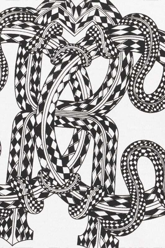 RC T-shirt in Cotone con Stampa Serpente RC T-shirt in Cotone con Stampa Serpente WHITE WNT61H-JD022