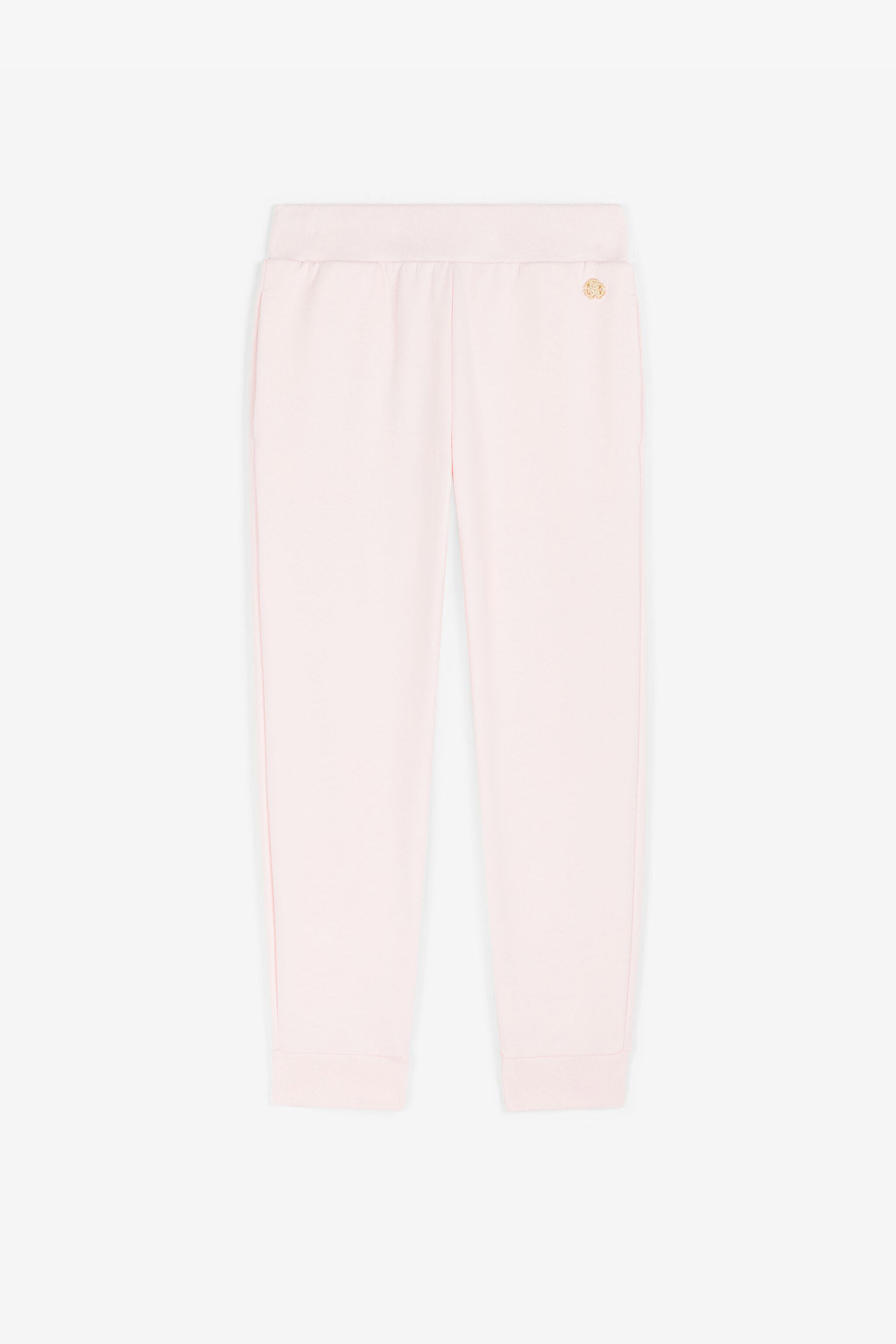 JU Bird And RC Monogram-Embroidered Sweatpants Pink RJT20X-CF050