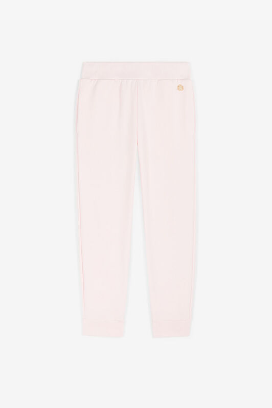 JU Bird And RC Monogram-Embroidered Sweatpants JU Bird And RC Monogram-Embroidered Sweatpants Pink RJT20X-CF050