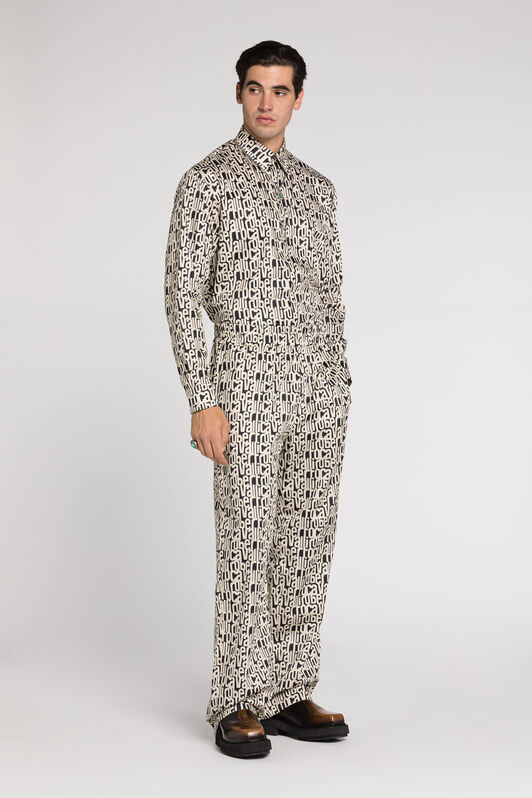 RC Logo-Print Trousers RC Logo-Print Trousers BLACK RRT221-1Z020