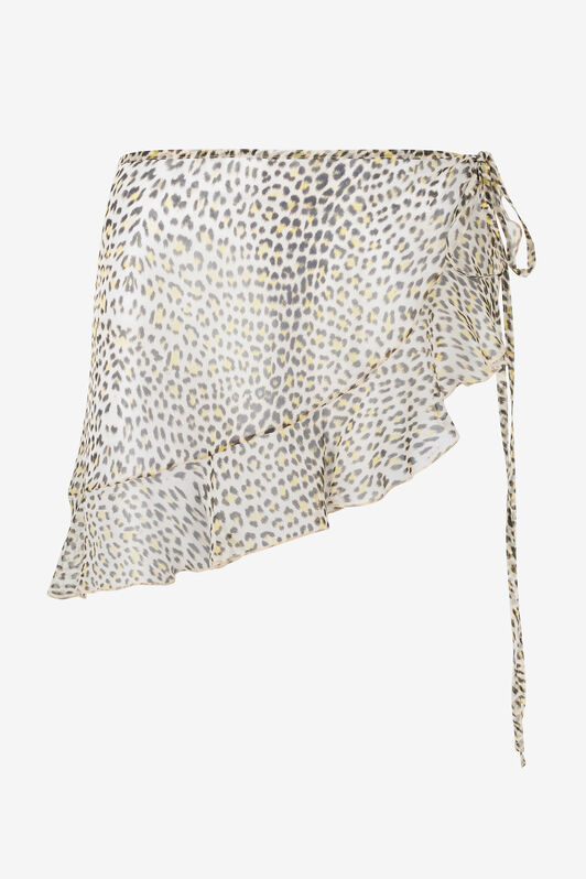 RC Pareo in Seta Stampa Baby Jaguar YELLOW/BLACK WQW010-HNR30