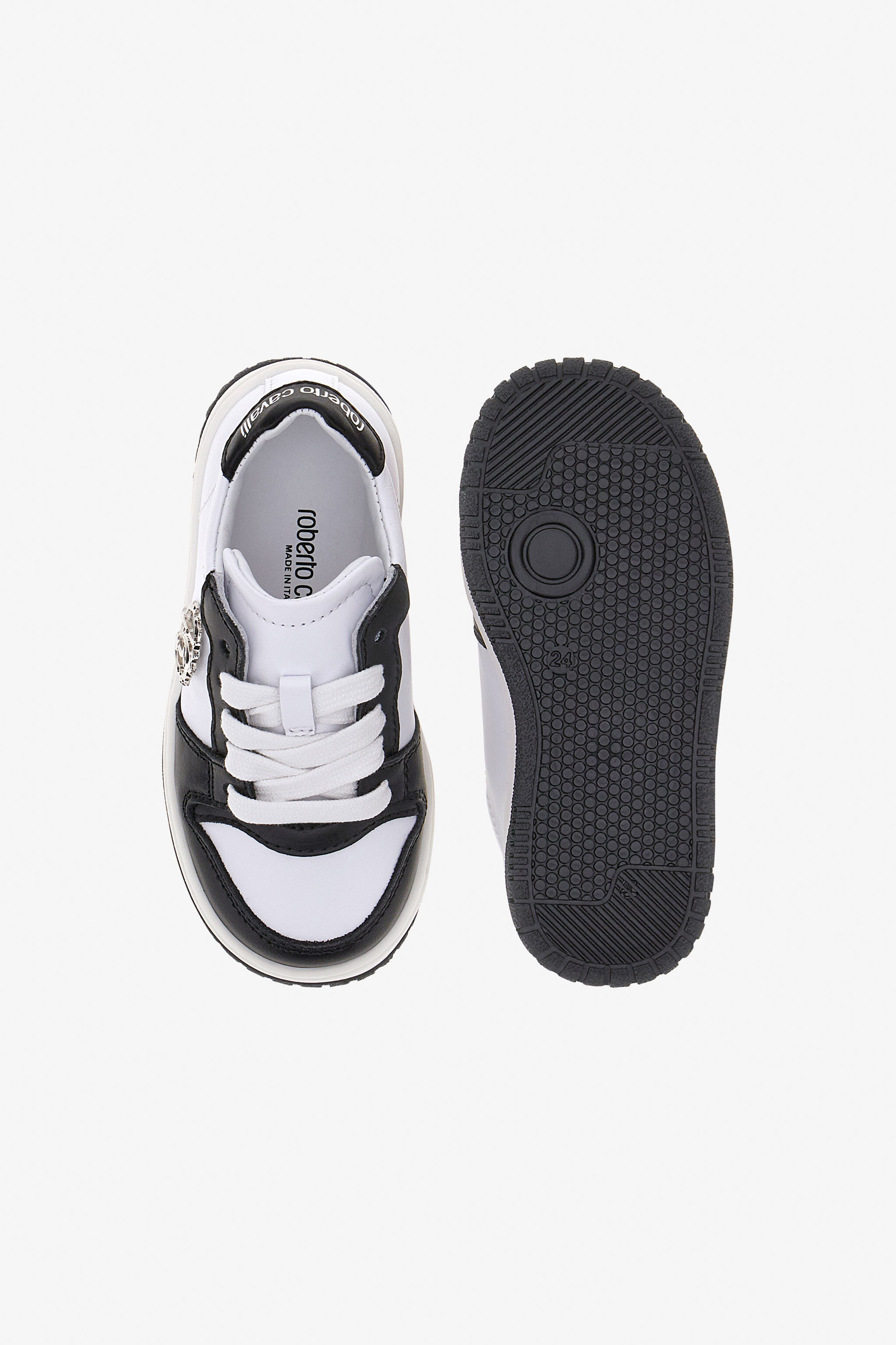 JU Sneakers RC Bianco/Nero SJS02L-PZJ02